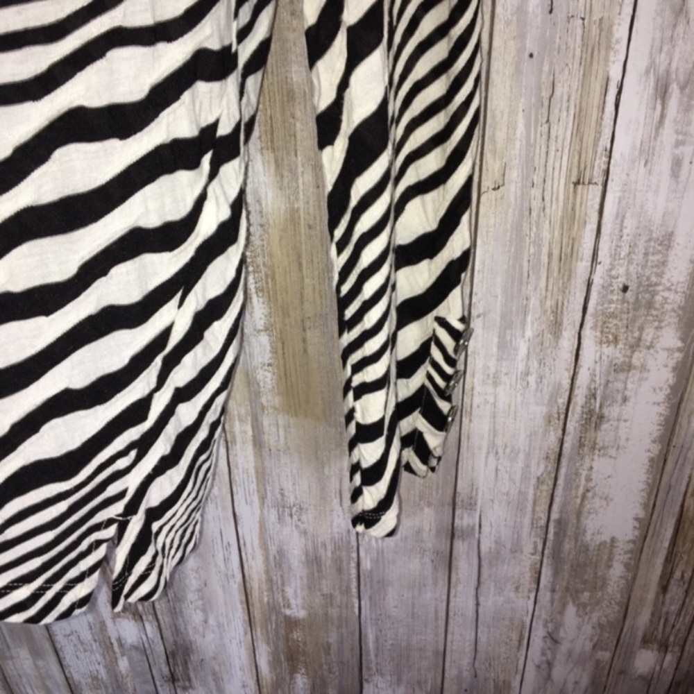Chico's Striped Light Weight Cardigan - Picture 2 of 4